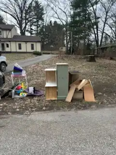 Before: Curbside Junk Removal