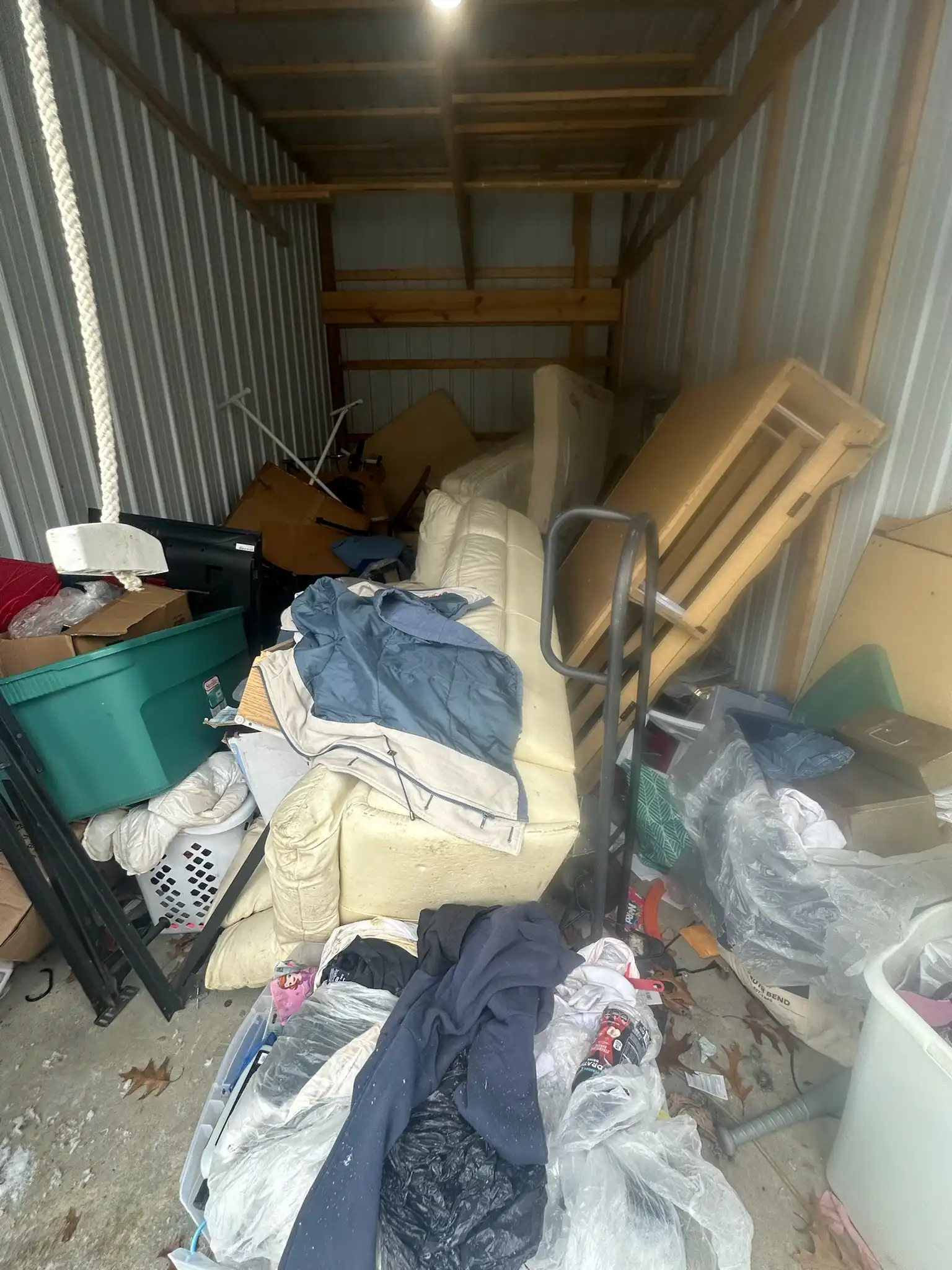 Before: Storage Unit Cleanout