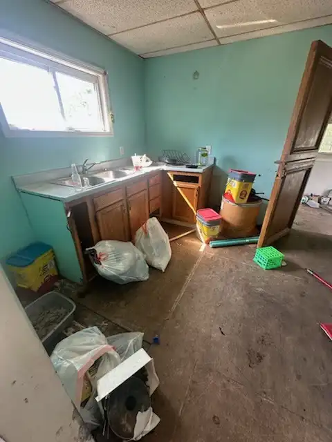 Before: Kitchen & Household Cleanout